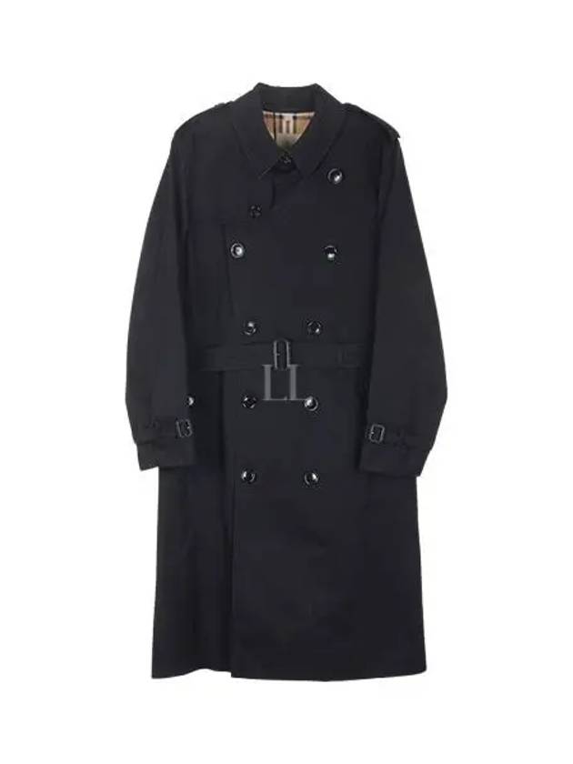 Heritage Kensington Trench Coat Black - BURBERRY - BALAAN 2