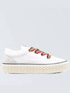 Men s Cotton Canvas Kirby White Sneakers FM SKIK01 CANV 00 - LANVIN - BALAAN 3