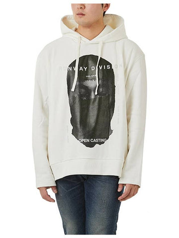 NUW19216 081 Kanye Mask White Hoodie - IH NOM UH NIT - BALAAN 1