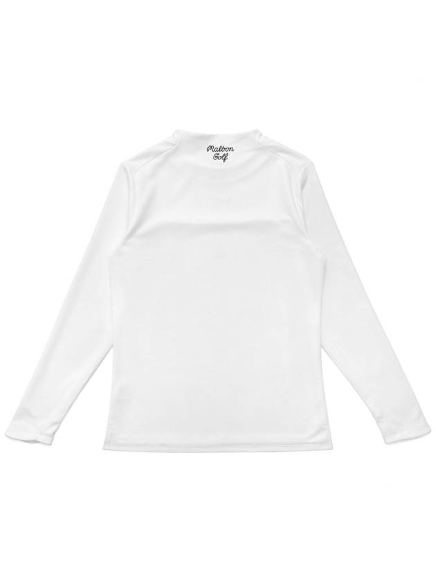 Golf Dri Fit UV Advantage Long Sleeve T-Shirt White - NIKE - BALAAN 3