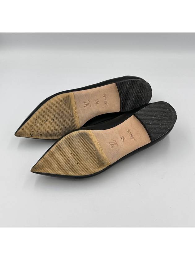 capucine flat ballerina black - LOUIS VUITTON - BALAAN 8