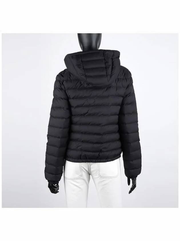 Hede Hooded Short Down Padding Black - MONCLER - BALAAN 5