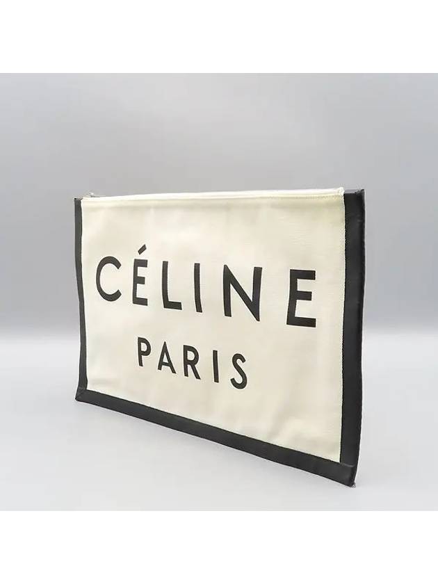 white clutch bag - CELINE - BALAAN 2