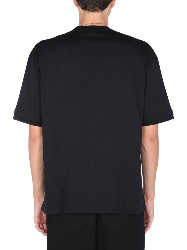 Men's Chain Collar Short Sleeve T-Shirt Black - AMBUSH - BALAAN 5