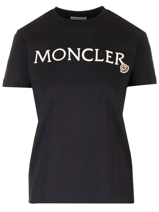 Lettering T Shirt Black 8C000 06 829HP 999 - MONCLER - BALAAN 2