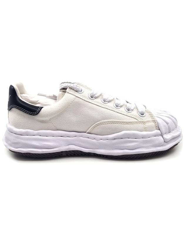 Blakey OG Sole Canvas Low Top Sneakers White - MAISON MIHARA YASUHIRO - BALAAN 6