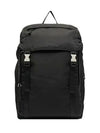 Triangle Logo Tesuto Nylon Backpack Black - PRADA - BALAAN 2