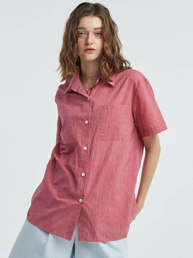 Wide Sleeves Shirt Red - MANAVIS7 - BALAAN 1