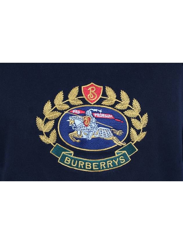 embroidered hoodie M - BURBERRY - BALAAN 7