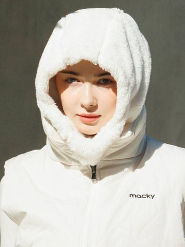 Fleece Soft Culotte Balaclava Ivory MCFW23BR 2IV - MACKY - BALAAN 1