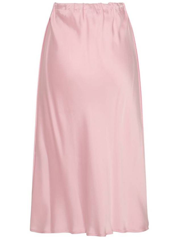 Light Pink Viscose Skirt J02MA0202J65022668 B0561012360 - JIL SANDER - BALAAN 3