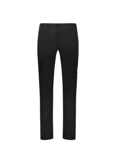 Stretch Sateen Ergonomic Lens Cargo Straight Pants Black - CP COMPANY - BALAAN 2