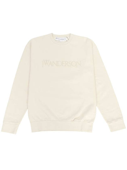 Embroidered Logo Cotton Sweatshirt Purple - JW ANDERSON - BALAAN 2