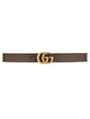 GG Marmont Reversible Belt Brown Beige - GUCCI - BALAAN 8