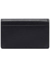 Stitched Leather Card Wallet Black - MAISON MARGIELA - BALAAN 5