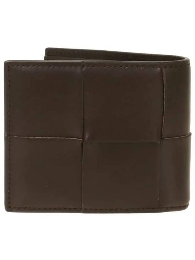 Intrecciato Cassette Half Wallet Brown - BOTTEGA VENETA - BALAAN 4