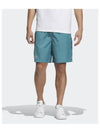 Trefoil Logo Play Football Graphic Light Woven Shorts Arctic Fusion - ADIDAS - BALAAN 1