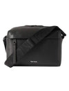 Logo Print Leather Camera Cross Bag Black - PAUL SMITH - BALAAN 1