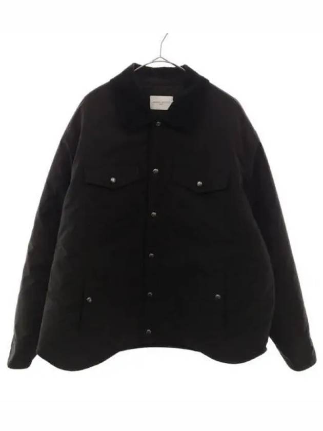 Padded jacket black JM02218WQ0045 - MAISON KITSUNE - BALAAN 1