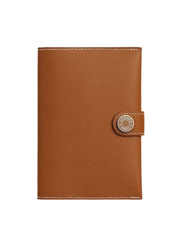 R.M.S Passport Holder Evercolor & Palladium Gold - HERMES - BALAAN 1