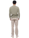 Garment-Dyed Leisure Fit Straight Pants Beige - BRUNELLO CUCINELLI - BALAAN 6