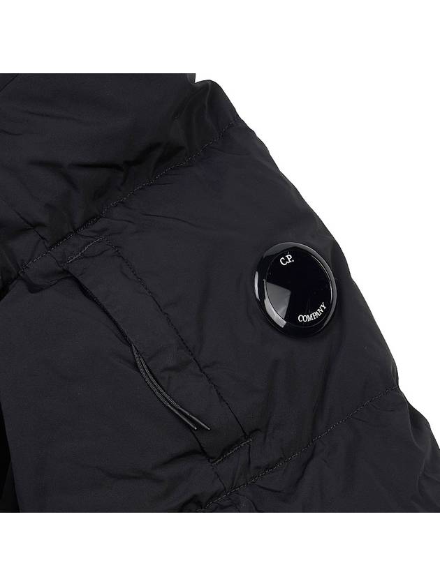 Men's Nycra R Down Long Padding Black - CP COMPANY - BALAAN 6