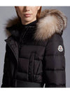 Khloe Long Down Jacket Black - MONCLER - BALAAN 9