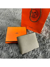 Citizen Twill Compact Half Wallet Grey - HERMES - BALAAN 6