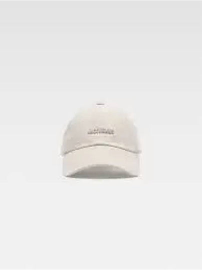 Logo Ball Cap Light Grey - JACQUEMUS - BALAAN 2