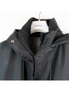 Amance Hoodie Long Parka Black - MONCLER - BALAAN 4