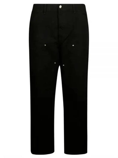 Dearborn Canvas Double Knee Straight Pants Black - CARHARTT WIP - BALAAN 2