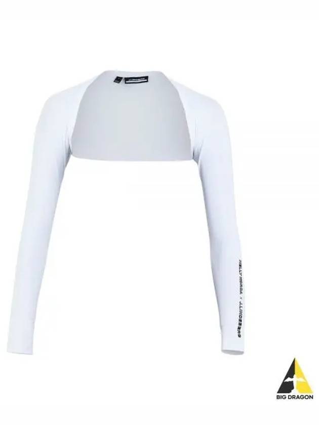 Logo Long Sleeve T-Shirt White - J.LINDEBERG - BALAAN 2