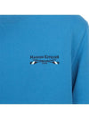 Oars Regular Crew Sweatshirt Sapphire - MAISON KITSUNE - BALAAN 9