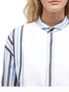 pinstripe pattern oversized shirt - MARNI - BALAAN.
