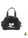 Mini Bowling Cross Bag Black - COURREGES - BALAAN 2