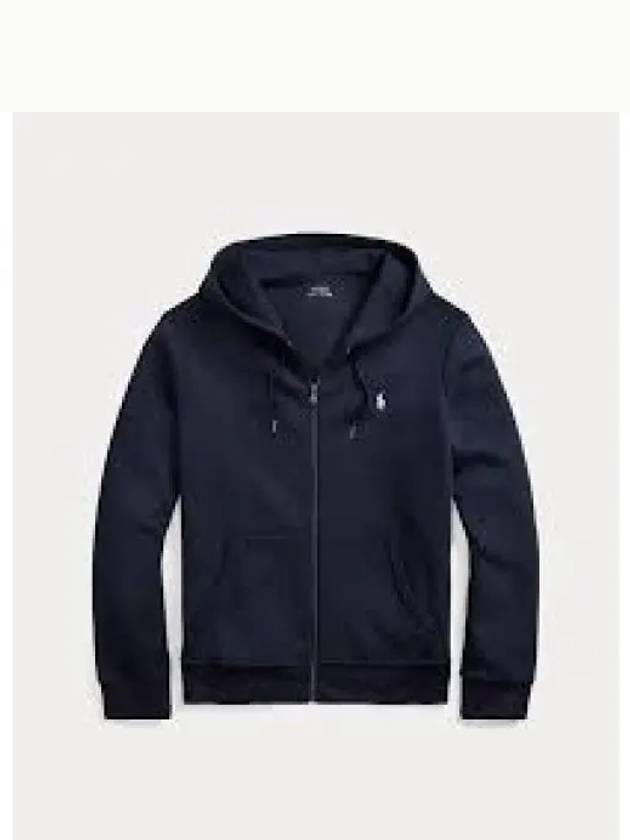 Cotton full zip hoodie navy 1236180 - POLO RALPH LAUREN - BALAAN 1