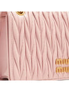 Matelasse Nappa Leather Mini Bag Pink - MIU MIU - BALAAN 5