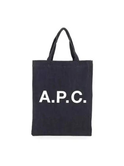 Eco Lou Logo Tote Bag Navy - A.P.C. - BALAAN 2