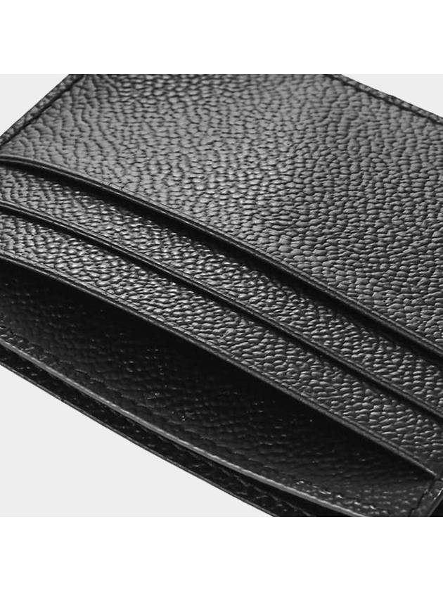 Triangle Logo Card Wallet Black - PRADA - BALAAN 8