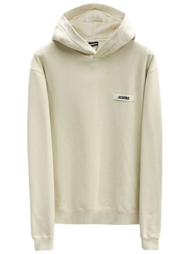 Le Gros Grain Hoodie Beige - JACQUEMUS - BALAAN 2