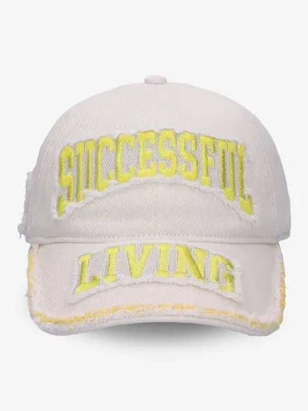 C-Gus Patch Embroidery Ball Cap Ivory - DIESEL - BALAAN 2