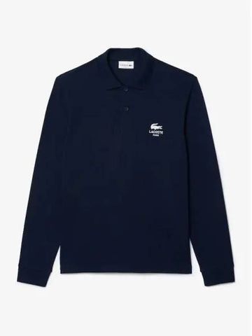 Men s soft branding long sleeve polo t shirt PH7304 54N 166 Domestic product GQ2N24072627110 - LACOSTE - BALAAN 1