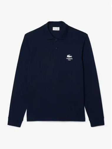 Men s soft branding long sleeve polo t shirt PH7304 54N 166 Domestic product GQ2N24072627110 - LACOSTE - BALAAN 1