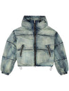 W Aves padded jacket A145490SKAI - DIESEL - BALAAN 1