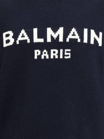 Balmain Logo Wool Sweater - BALMAIN - BALAAN 2