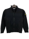 Kids Wappen Patch Zip-Up Jacket Black - STONE ISLAND - BALAAN 3