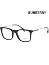 Eyewear Square Eyeglasses Black - BURBERRY - BALAAN 2