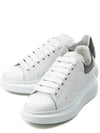 Oversized Low Top Sneakers Black White - ALEXANDER MCQUEEN - BALAAN 2