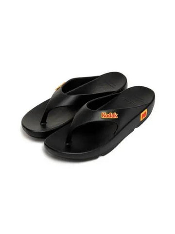 KODAK Apparel Kodacolor Logo Flip Flops BLACK - KODO - BALAAN 1