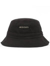 Le Bob Gadjo Bucket Hat Black - JACQUEMUS - BALAAN 3